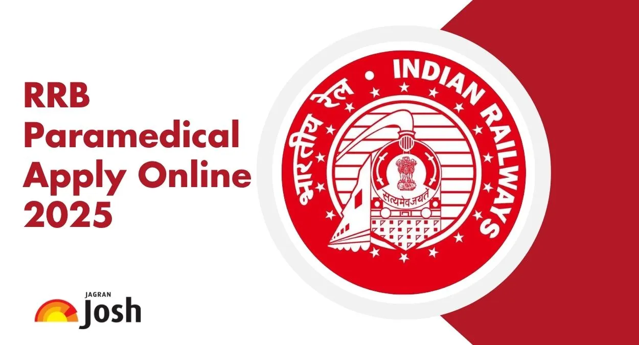 RRB Paramedical Apply Online 2025 Begins for 434 Vacancies