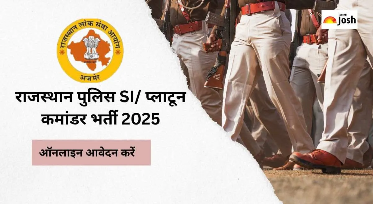 Rajasthan Police SI Vacancy 2025