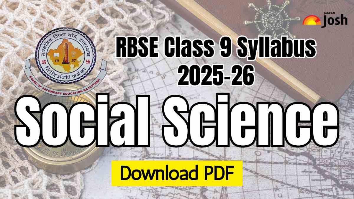 Rajasthan Board RBSE Class 9 Social Science Syllabus 2025-26: Download Free PDF