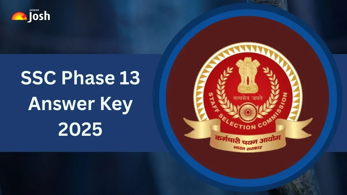 SSC Selection Post Phase 13 Answer Key 2025