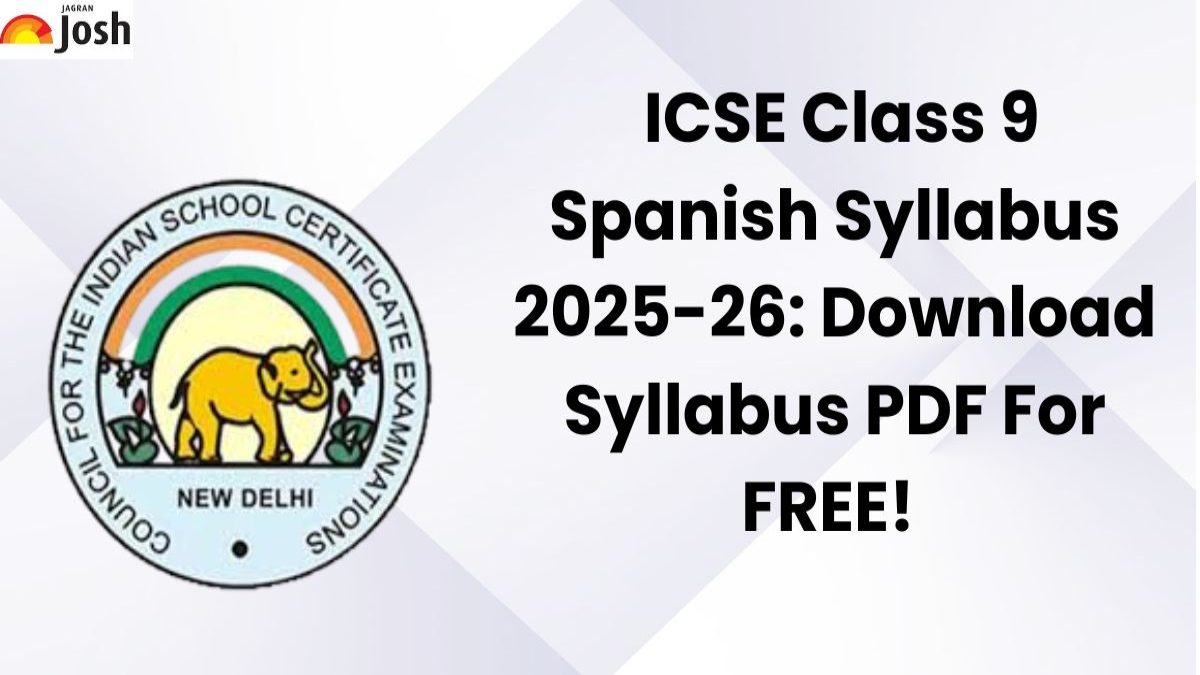 ICSE Class 9 Spanish Syllabus 2025-26: Download Syllabus PDF