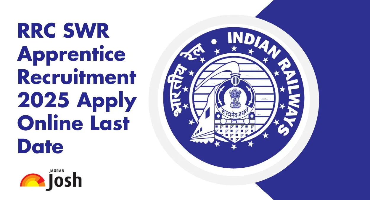 RRC SWR Apprentice Recruitment 2025 Apply Online Last Date