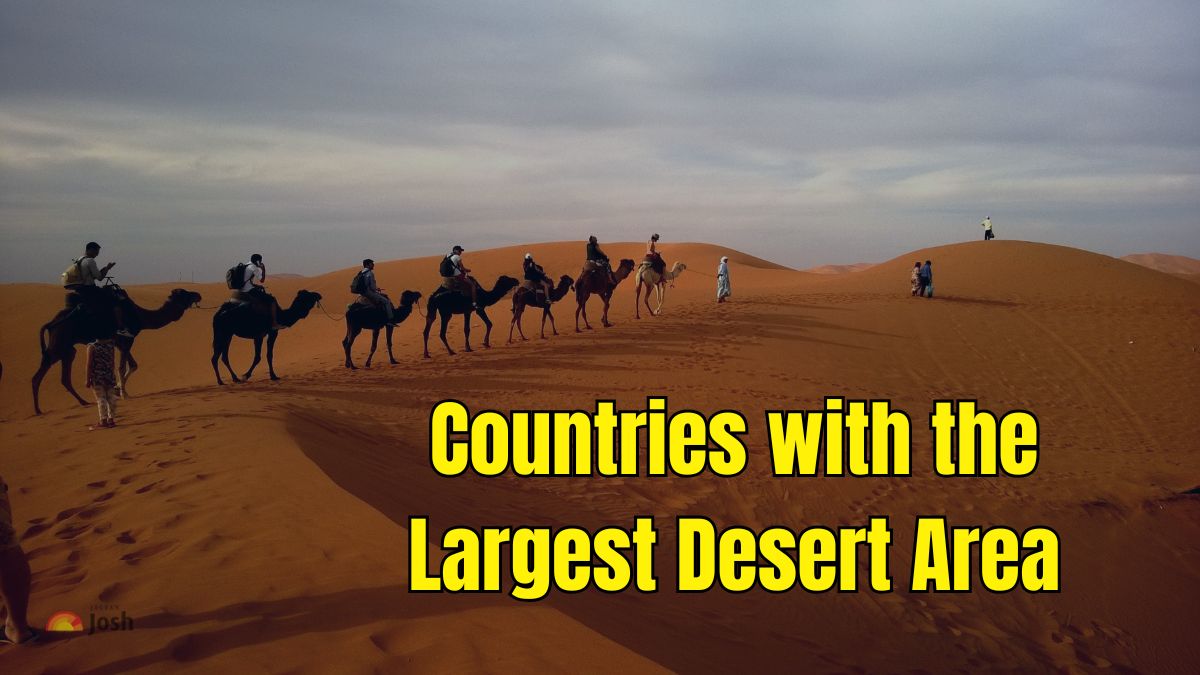 Top 10 Countries With the Largest Desert Areas in the World