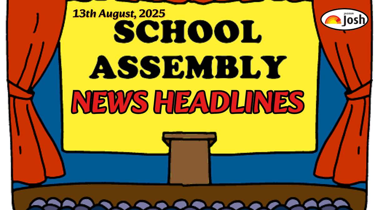 Today’s School Assembly Headlines (13th August 2025): Air India to suspend Delhi–Washington flights, Stay Updated With Important News Headlines of National, International, Sports and Important Education News