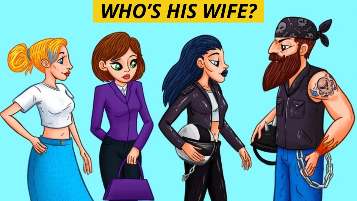 Only Geniuses With Sherlock-like IQ Can Find the Man’s Wife in 5 Seconds!