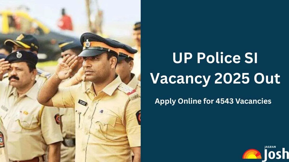 UP SI Vacancy 2025 Released