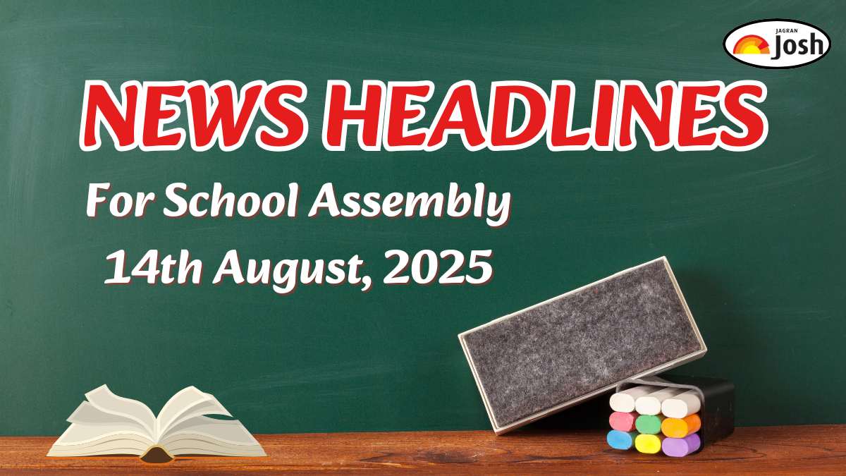 Today’s School Assembly Headlines (14th August 2025): External Affairs Minister Jaishankar to Visit Russia, Stay Updated With Important News Headlines of National, International, Sports and Important Education News