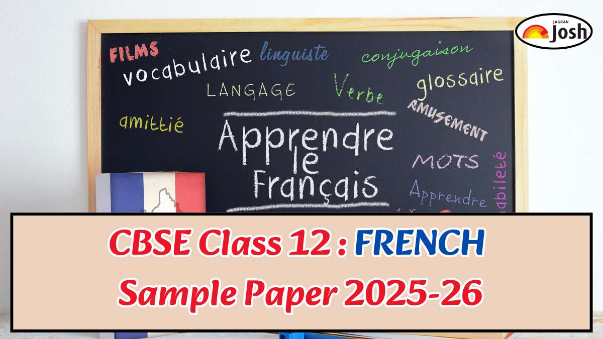 CBSE Class 12 French Sample Paper 2025-26, Download Model Paper PDF FREE