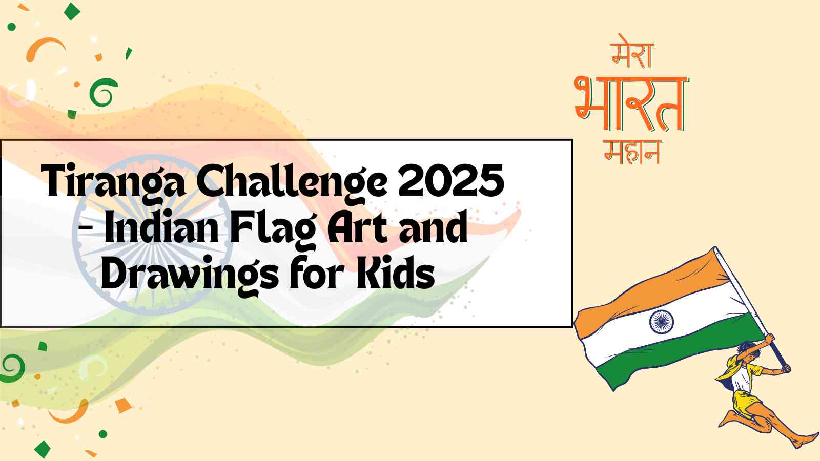 MyGov Tiranga Challenge - Check India Flag Art and Drawings Here

