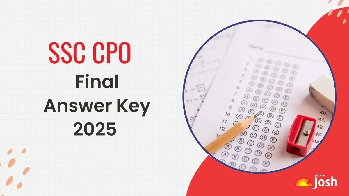 SSC CPO Answer Key 2025