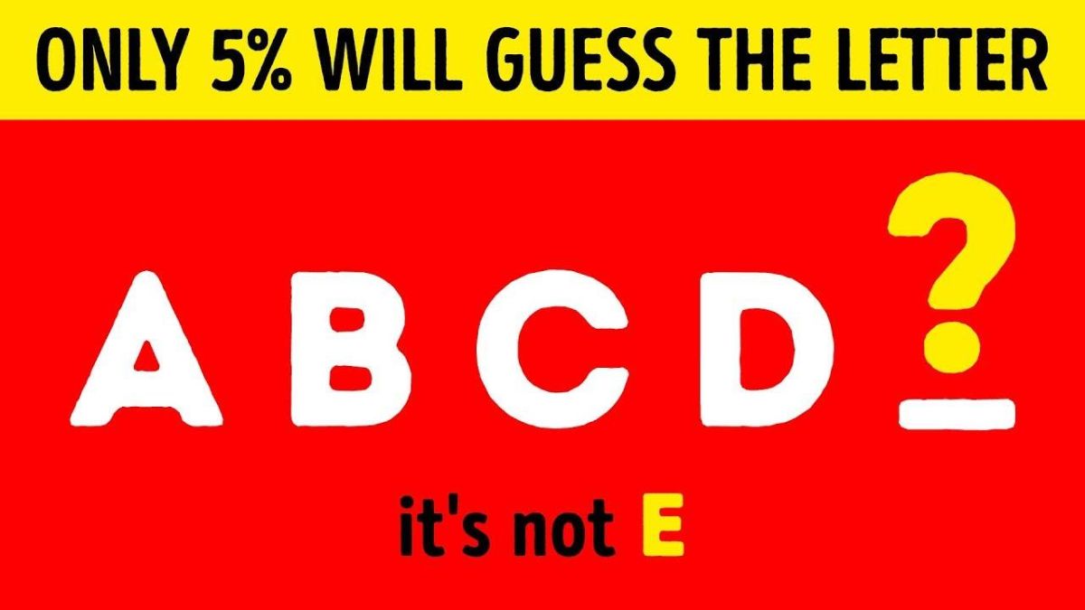 IQ Test: Only 5% Visual Genius Can Guess The Next Letter In This Series In 7 Seconds!