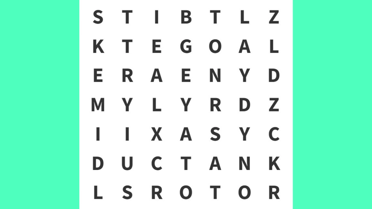 Word Puzzle: Find “SCARY” in 9 Seconds!