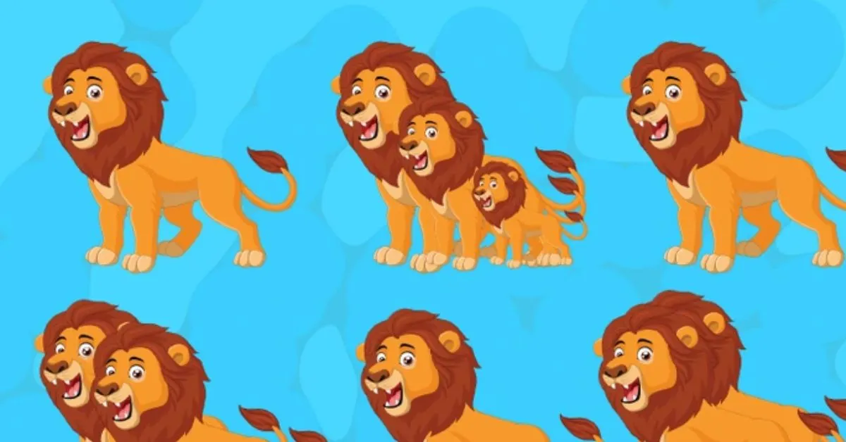 Find the Number of Lions in this Brain Teaser IQ Test