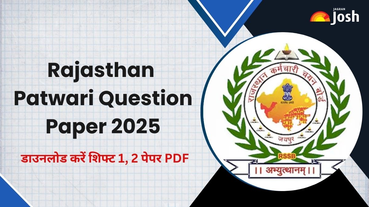 राजस्थान पटवारी प्रश्न पत्र 2025: डाउनलोड करें शिफ्ट 1, 2 पेपर PDF
