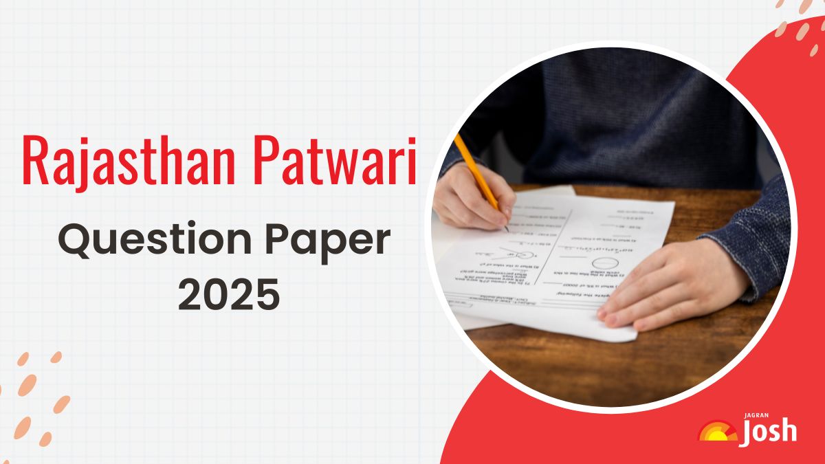 Rajasthan Patwari Question Paper 2025: Direct Link to Download Paper PDF