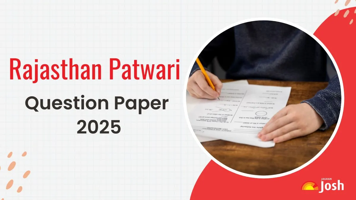 Rajasthan Patwari Question Paper 2025