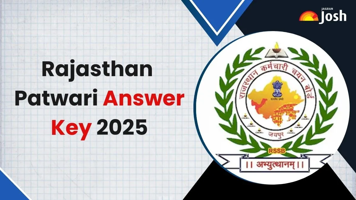 Rajasthan Patwari Answer Key 2025