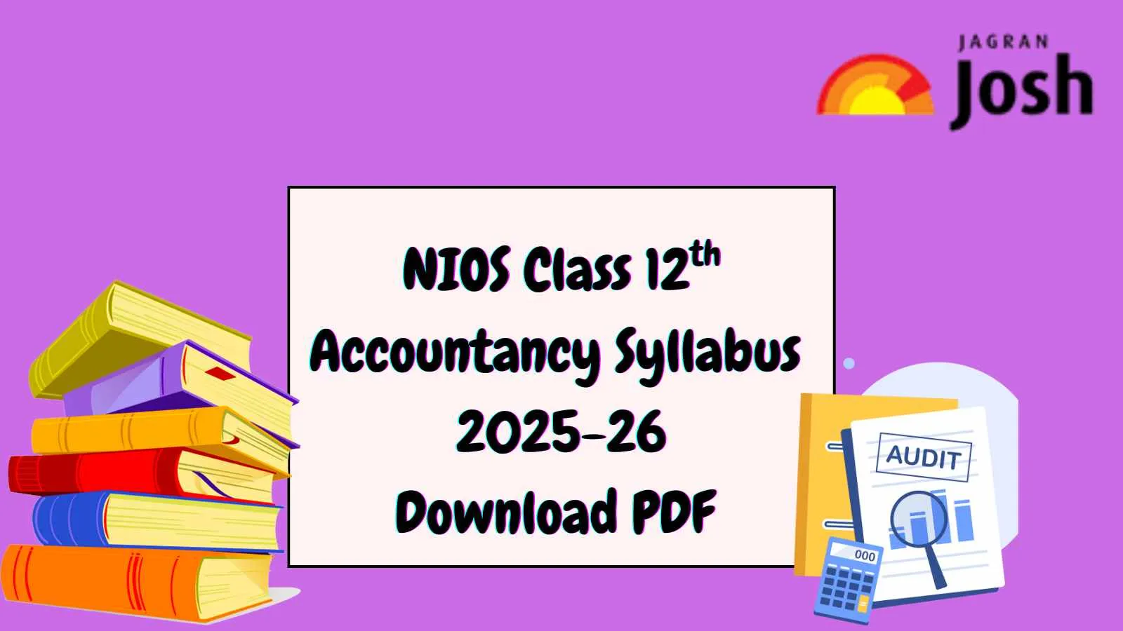 NIOS 12th Syllabus for Class 2025-26