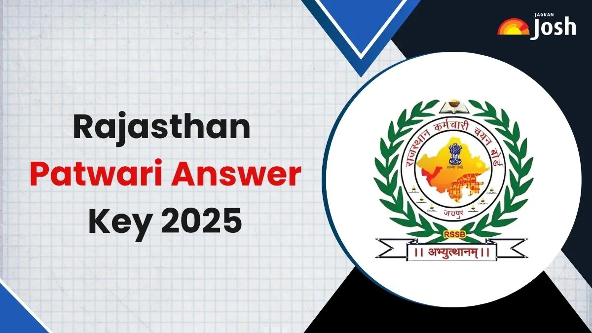 RSSB Rajasthan Patwari Answer Key 2025