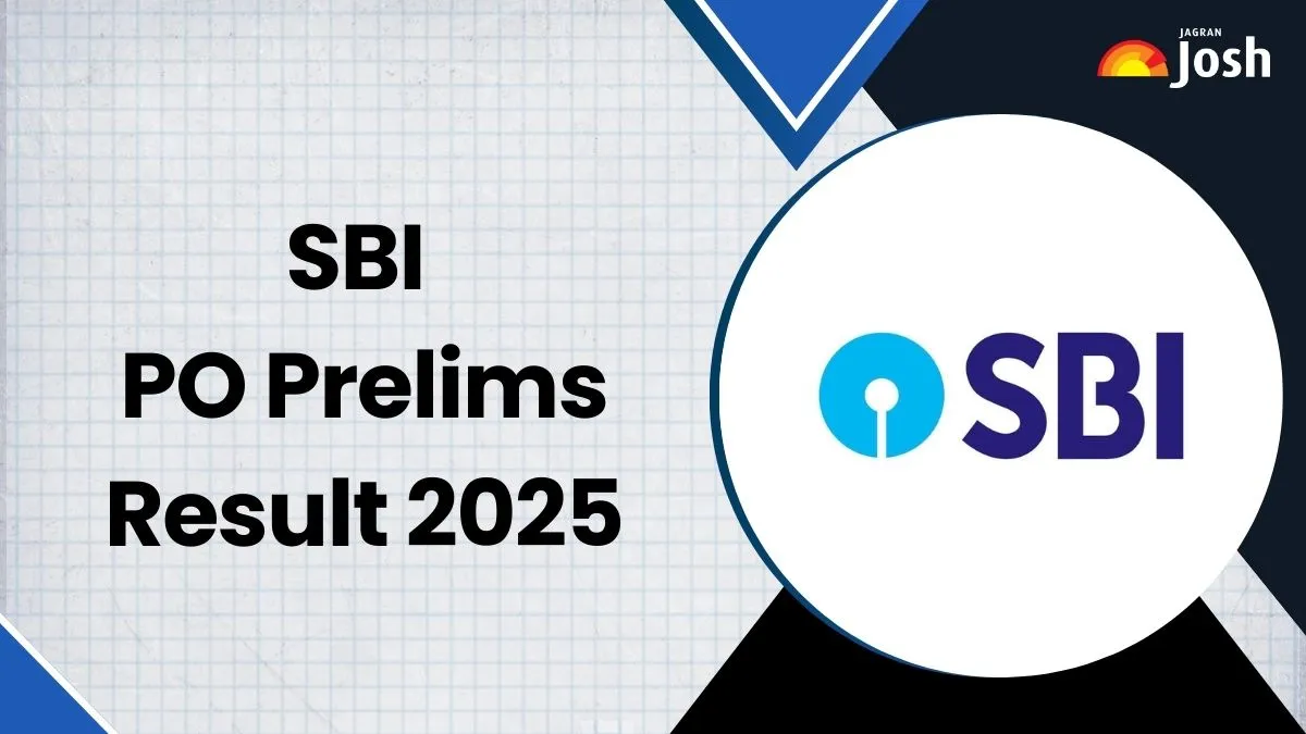 SBI PO Prelims Result 2025