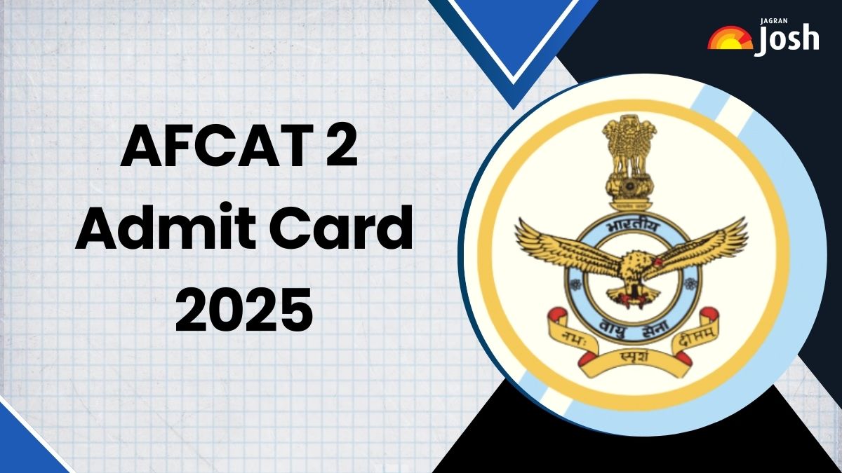AFCAT 2 Admit Card 2025: एएफसीएटी 2 एडमिट कार्ड afcat.cdac.in पर जल्द, यहां मिलेगा Direct Link