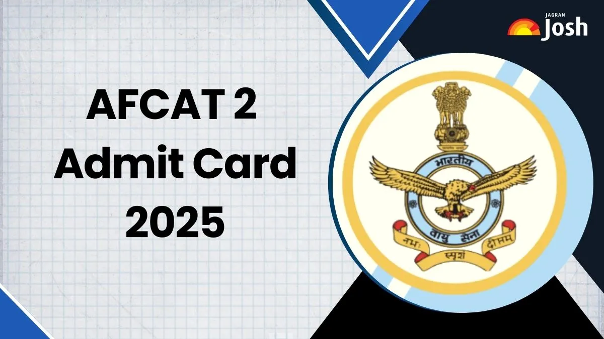 AFCAT 2 Admit Card 2025