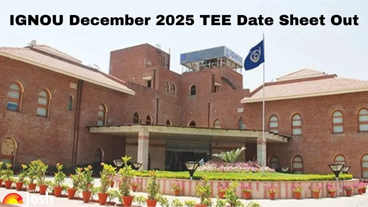 IGNOU December 2025 Date Sheet
