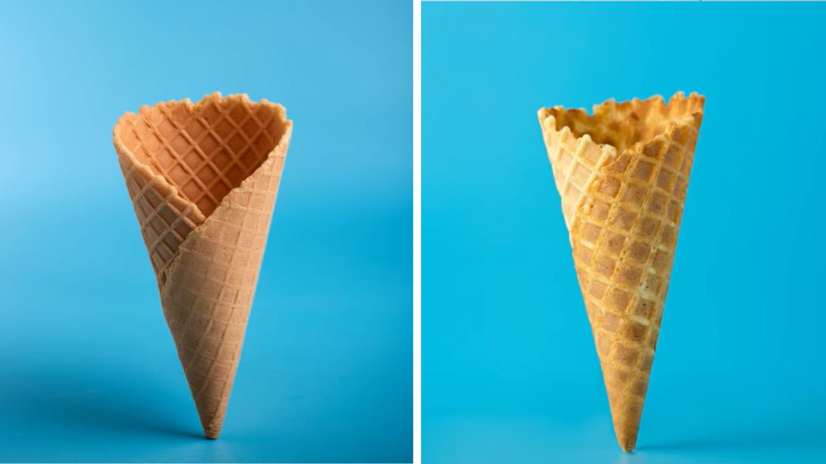 AI vs Real: Only 20 Seconds To Tell Which Ice Cream Cone Is Fake? Even The Sharpest Minds Failed!
