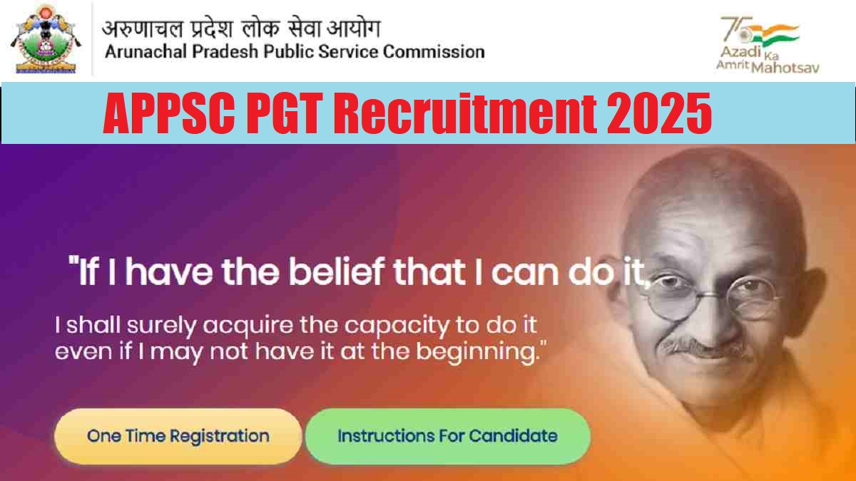 APPSC PGT Recruitment 2025 Released at appsc.gov.in, Check Apply Online, Eligibility, Selection Process and More
