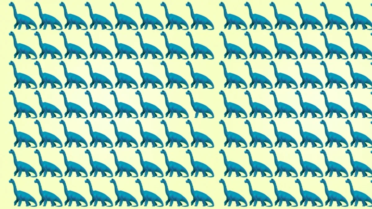 Find out the odd Dinosaur in this Repeating Series Brain Teaser