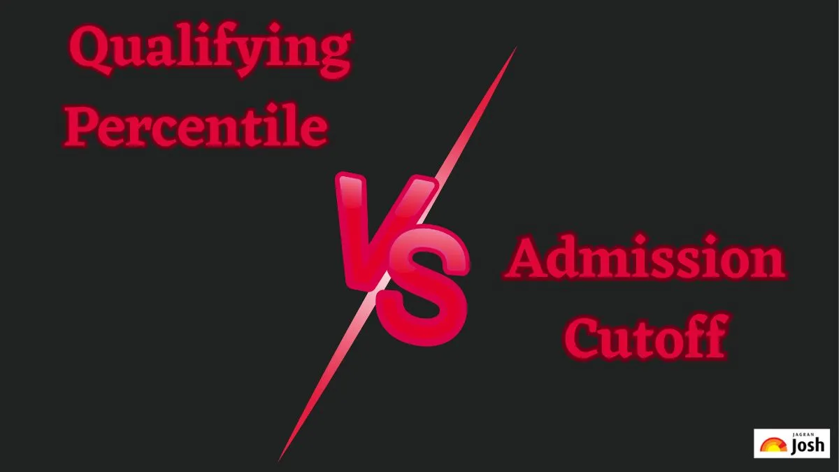 Qualifying Percentile vs Admission Cutoff