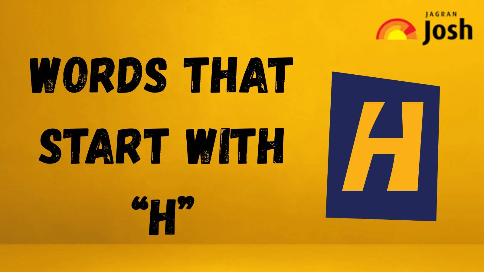 Words Starting with H