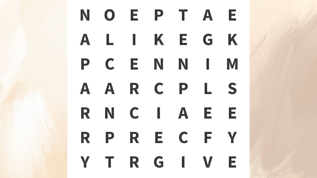 Word Puzzle: Find “REALM” in 9 seconds!