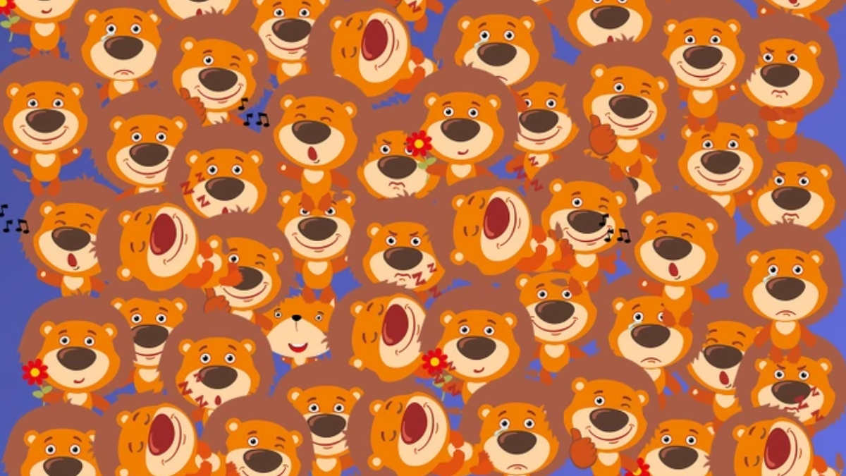 If you possess Super-Eye Vision with 163+ IQ Level, then find the Hidden Fox in this Madagascar Lion Optical Illusion