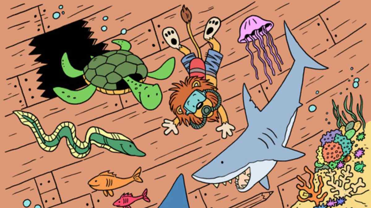 Nobody Could Spot The Spoon In This Aquatic Scene! Can You Find It In 18 Seconds?