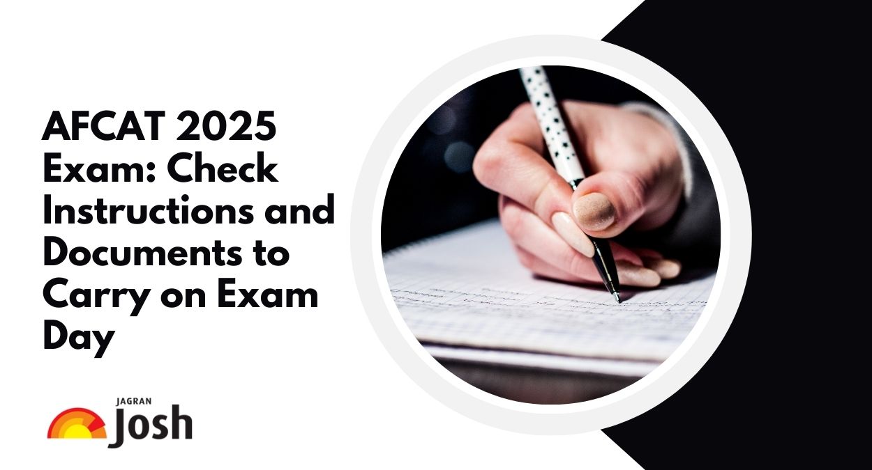 AFCAT 2025 Exam Tomorrow: Check Key Instructions to Follow, Documents to Carry on Exam Day