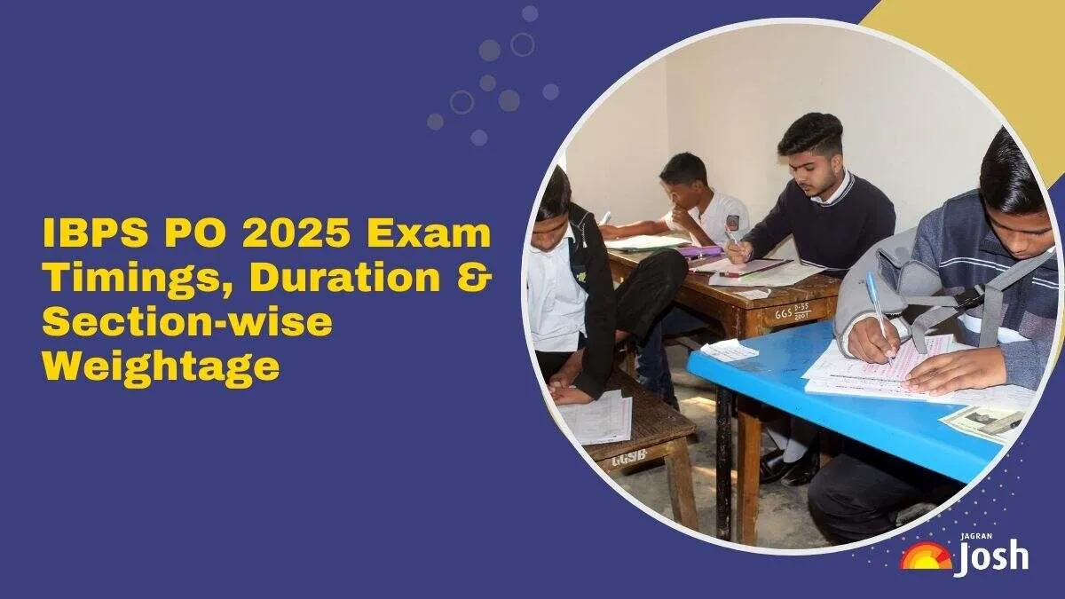 IBPS PO Exam Timings