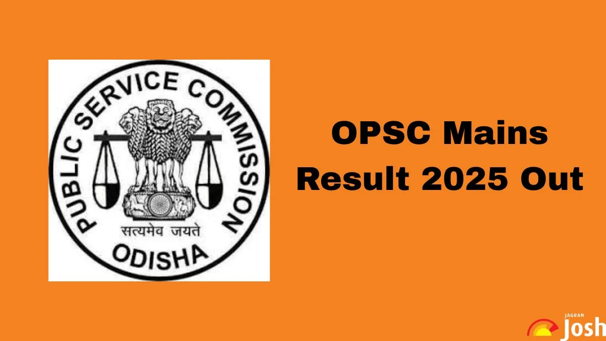 OPSC Mains Result 2025
