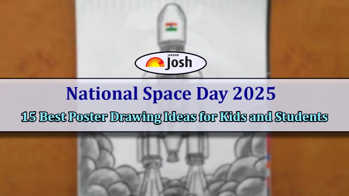 Check 15 Creative National Space Day 2025 Poster Drawing Ideas for Kids & Students