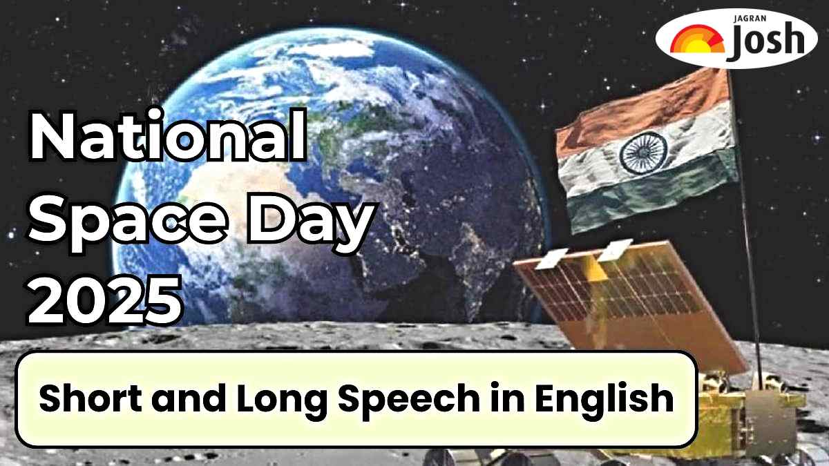 Short and Long Speech on National Space Day Speech 2025
