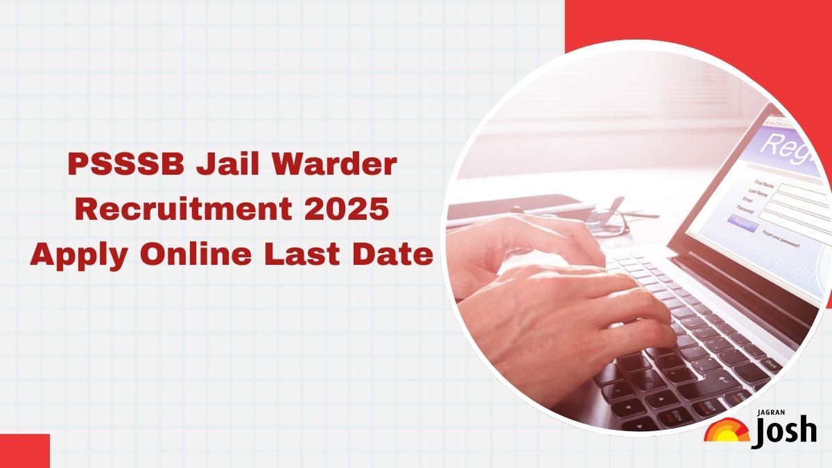 PSSSB Jail Warder Vacancy 2025 Apply Online Last Date Tomorrow for 500 Posts at sssb.punjab.gov.in, Direct Link Here
