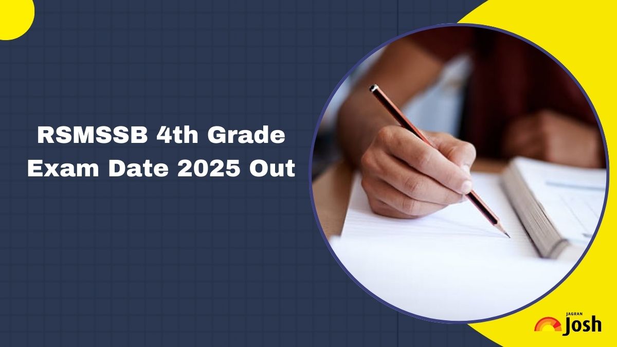 RSMSSB 4th Grade Exam Date 2025 Out: Check Exam Schedule and Timings