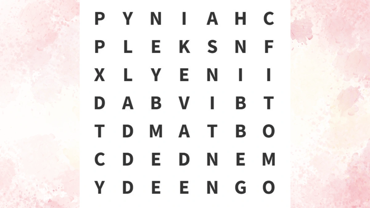 Word Puzzle: Find the word MAX in 6 seconds!
