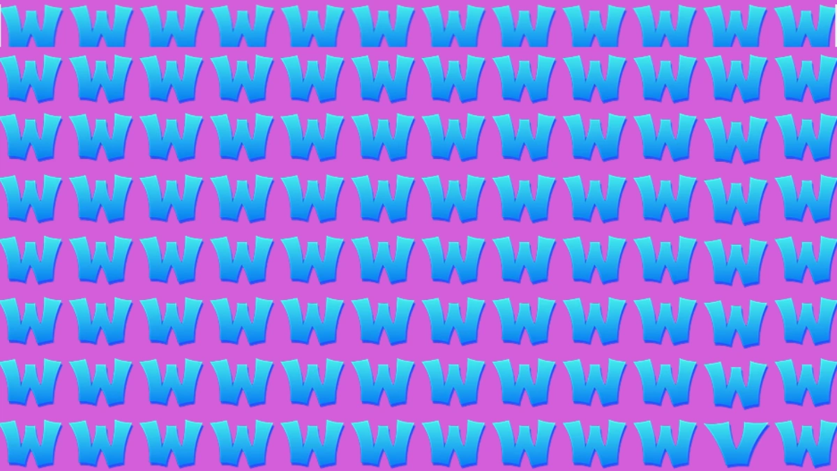 Only 1% of people with Sentinel vision can find the different letter in this letter-based visual illusion test in 3 seconds!