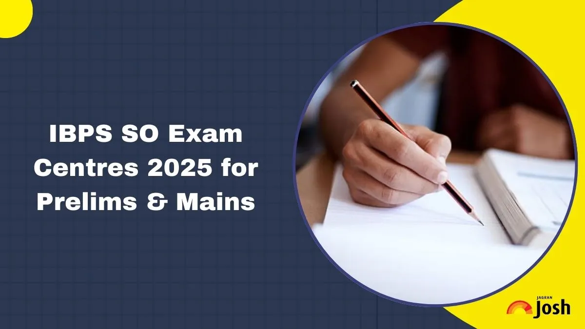 List of IBPS SO Exam Centres