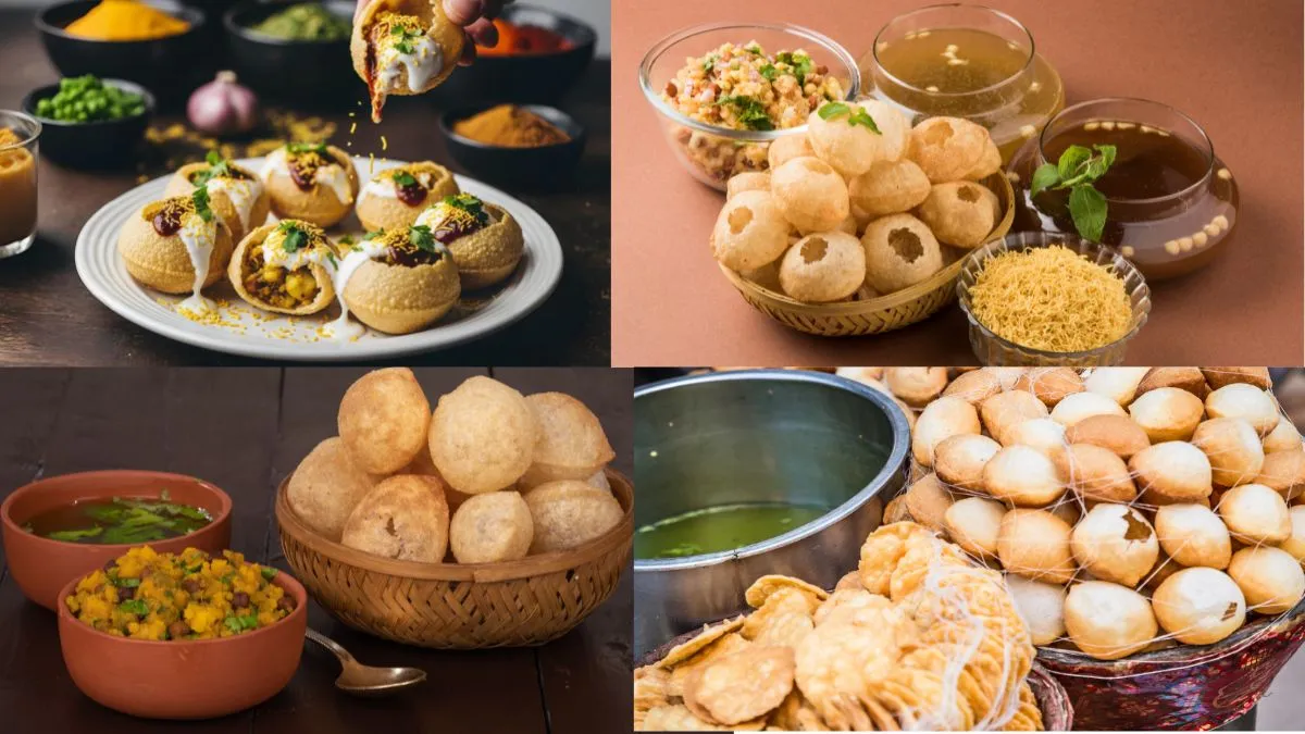 pani puri in English