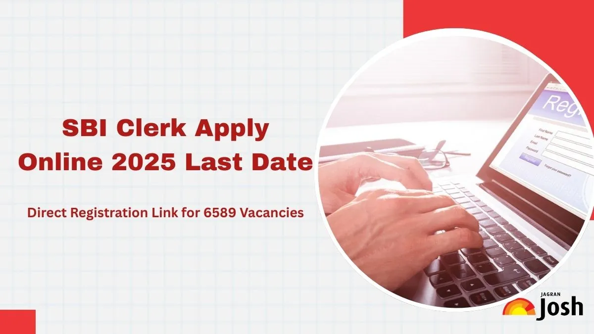 SBI Clerk Apply Online 2025 Last Date