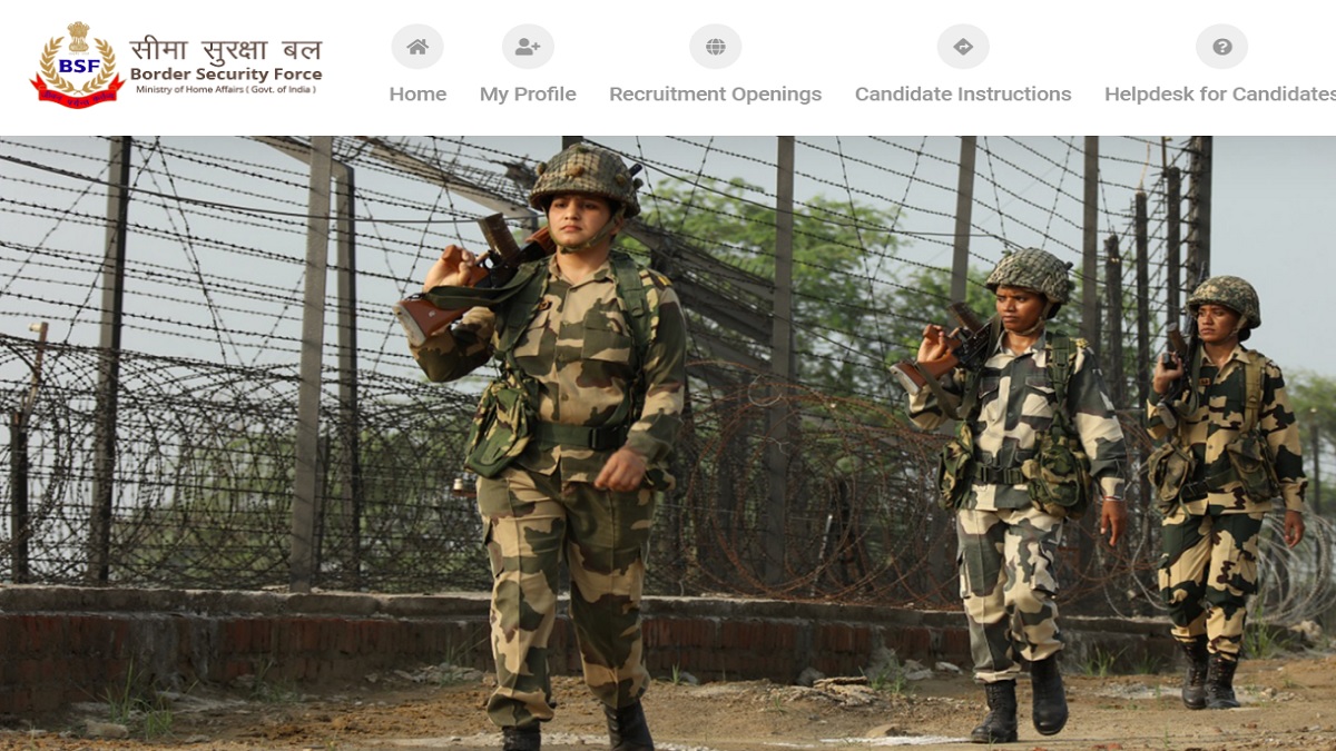 BSF Constable Recruitment 2025 Apply Online at rectt.bsf.gov.in, Register for 300 Posts - More Details Here