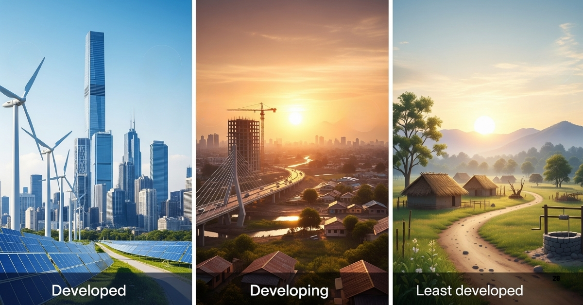 What Are The Key Differences Between Developed, Developing, And Least Developed Countries?