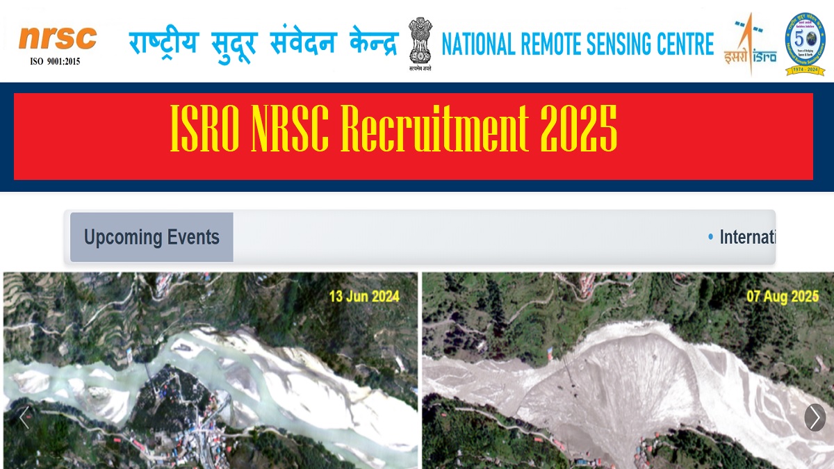  ISRO Graduate and Technician Apprenticeship 2025 Notification Out for 96 Posts, Apply Online at mhrdnats.gov.in

